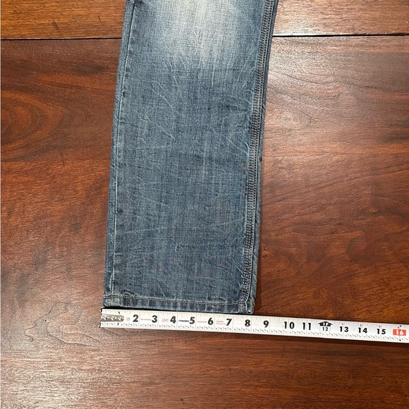 Men's Skyler Buffalo Blu Slim Straight Authentic Denim 32x32 - Picture 5 of 12